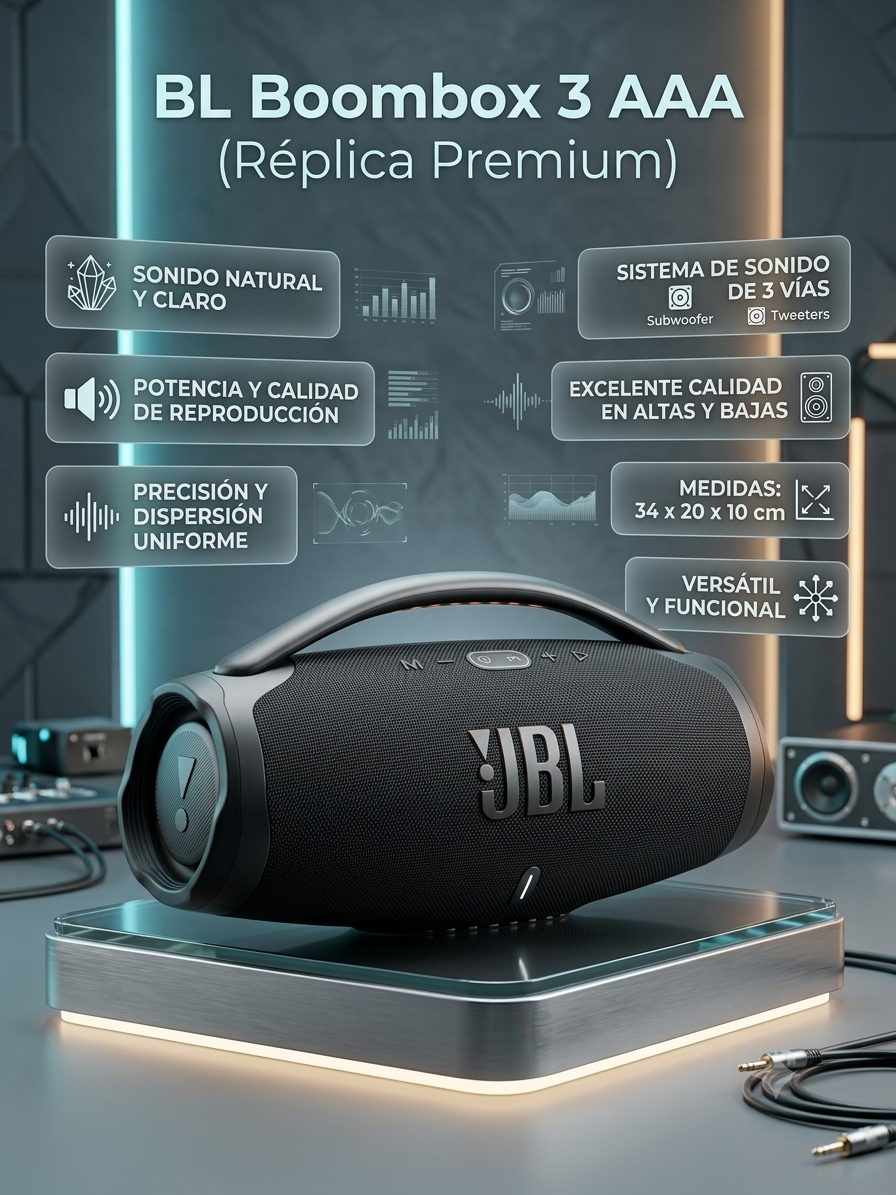 Parlante Jbl Boombox 3