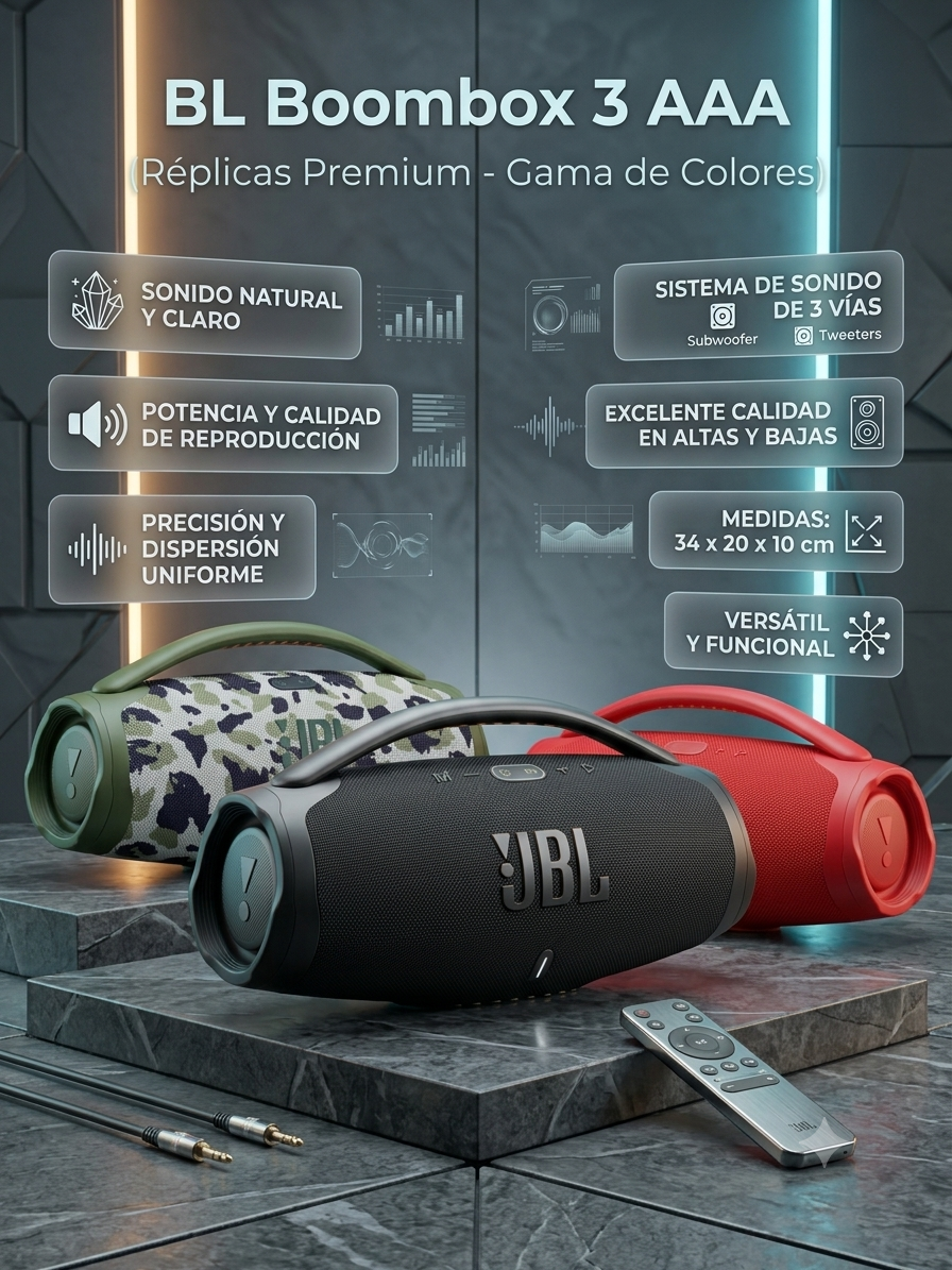 Parlante Jbl Boombox 3