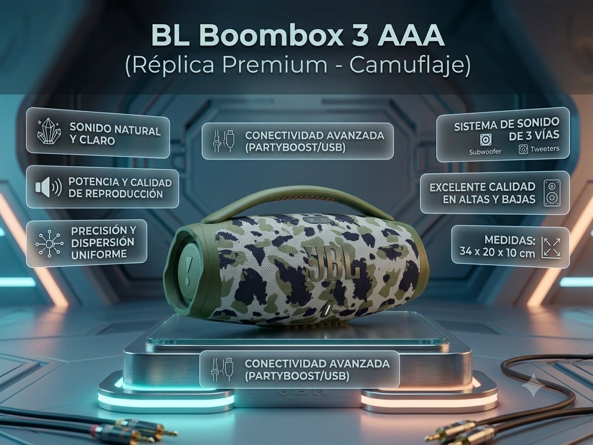 Parlante Jbl Boombox 3